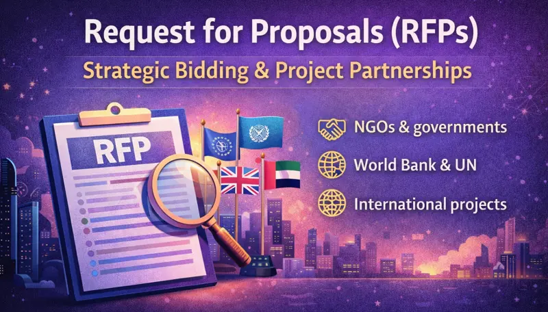 📑 Request for Proposals (RFPs) – Strategic Bidding & Project Partnerships